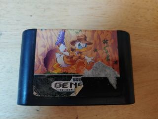 Vintage 1991 Sega Genesis Quackshot Starring Donald Duck Game Cartridge Only