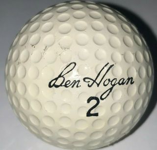 1 Vintage Ben Hogan Signature 2 Golf Ball (b - 1 - 1)