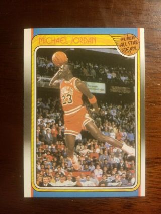 1988 Fleer All - Star Michael Jordan 120 Possible Psa 9 Mint?