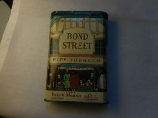 Vintage Bond Street Pipe Tobacco Phillip Morris & Co