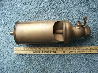 Antique Large Crosby Brass Steam Whistle 5 " Dia X 19 "