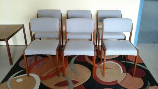 Mid Century Modern Danish Dining Chairs.