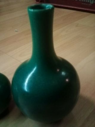 2pc snuff bottle Important Chinese porcelain Clair de Lune celadon vase Kangxi 4