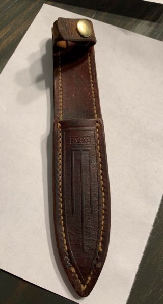 Vintage Case Xx Leather Knife Sheath 8 1/4” X 1 5/8”
