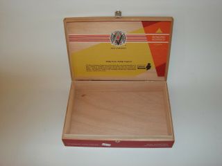 AVO UVEZIAN Empty Wooden Cigar Box - - Avo Syncro Nicaragua Fogata Special Toros 3