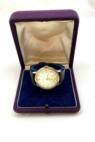 Antique Girard Perregaux 17 Jewels Wristwatch 18k Solid Gold,  0.  28 " Diameter Cm