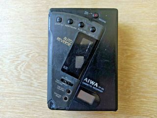 Vintage Aiwa Tp - 38 Personal Cassette Recorder Japan