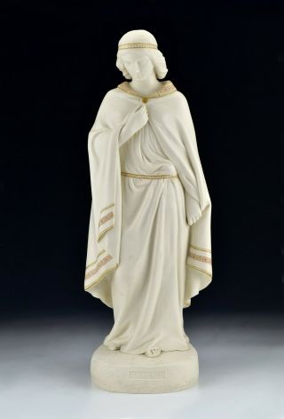 Large Copeland Parian Hermione Statue By William C Marshall Royal Academy 1860
