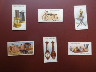 Famous Inventions Issued 1915 By Wills Set 50
