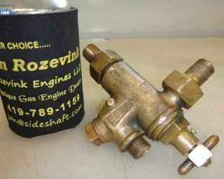 3/8 " Penberthy Steam Injector Antique Steam Engine Old Piece Brass