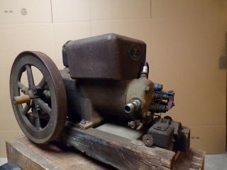Antique Fairbanks Morse Model Z Gas Engine 3 H.  P.  Stationary / Hit Miss Style 5