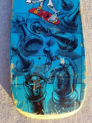 Vintage Powell Peralta Freestyle skateboard Rodney Mullen Chess 1985 2