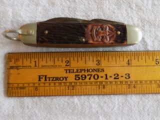 Vintage Boy Scout " Be Prepared " Pocket Knife Imperial Usa