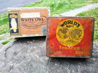 Vintage Tobacco Tin World 