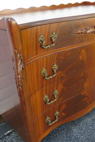 Chinese Chippendale Flame Mahogany Dresser Limbert Furniture 1370 6