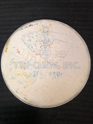 Vintage Tri Chem 7 " Round Tabletop Painting Hoop