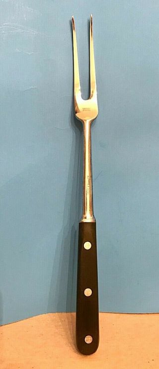 Vintage F.  Dick Forged Piercing Carving Meat Fork Germany