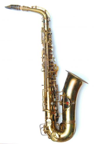 Antique 1922 Conn Wonder Series Ii 2 Alto Saxophone And Case Jazz Era