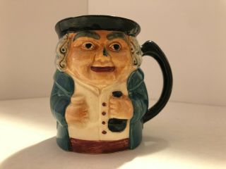 Old Vintage Staffordshire Toby Jug Made In England Handpainted
