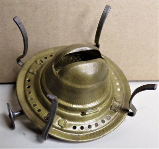 Antique Vintage No 1 Brass Oil Kerosene Lamp Burner