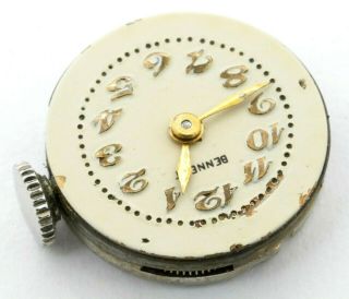 Antique Platinum elegant 1.  66CT VS diamond ladies mechanical watch 4