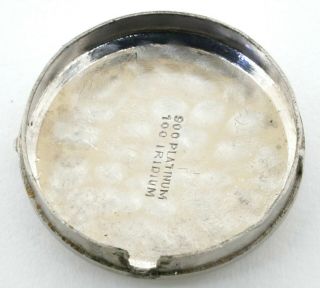 Antique Platinum elegant 1.  66CT VS diamond ladies mechanical watch 5