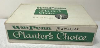Vintage Wm Penn Planters Choice Cigar Box General Cigar Co York Ny 6 Cents