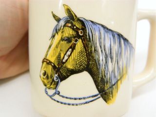 Vintage Roy Rogers Horse Trigger China Mug Cup 2