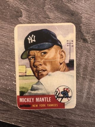 Mickey Mantle 1953 Topps 82 Psa?