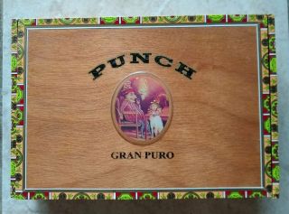 Punch Gran Puro - Sesenta - Wood Cigar Box Guitar – Clock - Jewelry - Coin Box