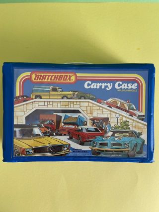 Vintage 1978 Lesney Matchbox Carry Case Holds 24 Models