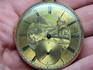 Antique M.  J.  Tobias & Co.  Liverpool 18k Solid Gold Case Pocketwatch - Penny Start