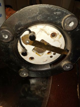 Antique Emerson 1510 electric fan brass blades 4