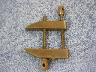 Vintage Starrett No.  161a Machinist Parallel Clamp 161 - A - - Made In Usa