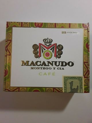 Macanudo Montego Y Cia Cafe 