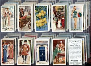 Cigarette Card Set,  Carreras,  Interesting Facts,  Do You Know? 1939