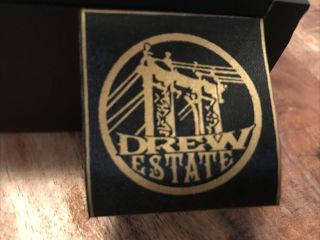Java Robusto Red By Drew Estate Empty Wooden Cigar Box Humidor 2