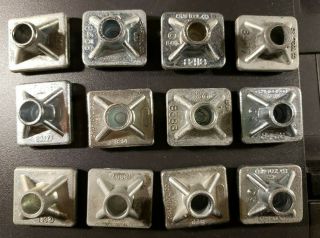 Vintage Leather Tooling Stamping Craftool 3D/Picture Stamps 2