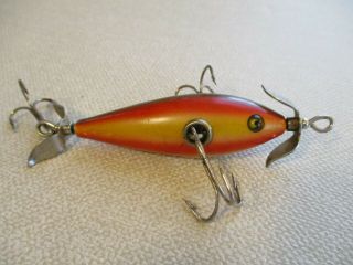 Early Cup Rigged Large Body Heddon 3 Hk Underwater Minnow W/hpgm
