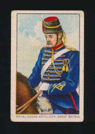 1910 T79 Fez Cigarettes Military Series - Royal Horse Artillery (great Britain)
