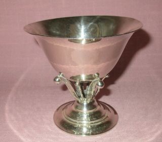 Antique Georg Jensen Denmark Sterling Silver Footed Compote Bowl 17A Johan Rohde 4