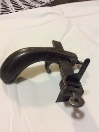 Vintage Leather Cutting Tool