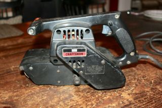 Vintage Sears Craftsman Belt Sander 3x 21”,  7a,  315.  11721,  Solid