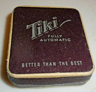 Tiki Fully Automatic Vintage Lighter With Scene