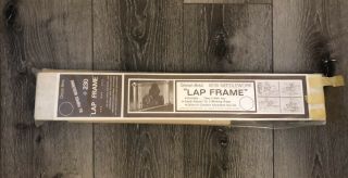 Vintage Wooden Quilting Cross Stitch Quilt Quilting Lap Frame 21x12 Needlework