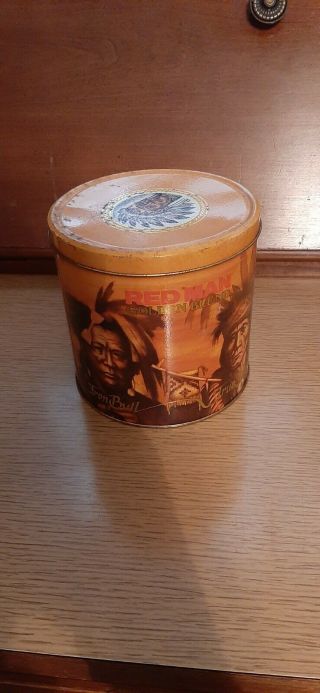 Red Man 1988 Limited Edition Tobacco Tin
