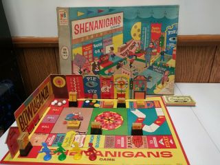 Shenanigans Board Game Vintage 1964 Milton Bradley Usa 4480 Complete