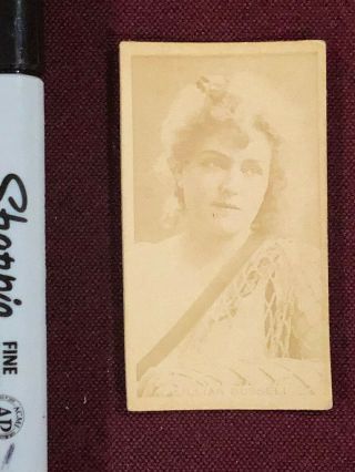 Lillian Russell Sweet Caporal Kinney Bros Cigarette Card 2