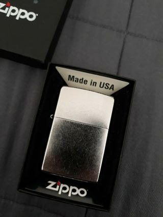 Zippo Lighter 207 Regular Street Chrome