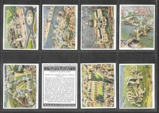 Churchman 1939 Intriguing (views) Full 48 Card Set  Wings Over The Empire